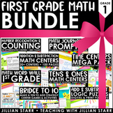 First Grade Math Centers Bundle — preview